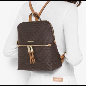 Michael Kors Rhea Slim Backpack!